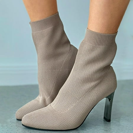 FZM Women shoes Women Stilettos Heel Mesh Fashion Shoes Pointed Toe Ankle Boots Shoes
FZM Women shoes Women Stilettos Heel Mesh Fashion Shoes Pointed Toe Ankle Boots Shoes
