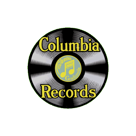 Columbia Records Porcelain Refrigerator Magnet