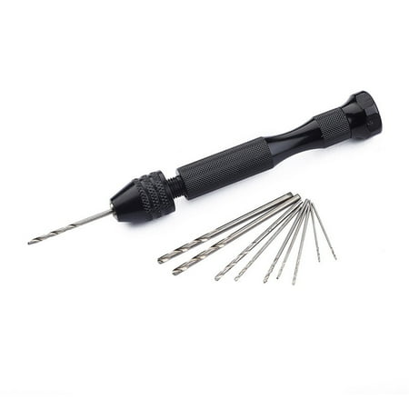 Tepsmf Tools Mini Aluminum Hand Drill Alloy Steel Drill Rotary Tool Wooden Drill in Home
Tepsmf Tools Mini Aluminum Hand Drill Alloy Steel Drill Rotary Tool Wooden Drill in Home