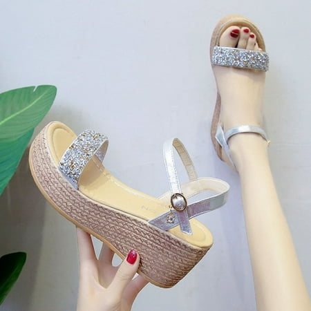 ãyilirongyummã silver 38 sandals women rhinestone solid color shoes buckle ladies sandals shoes platform fashion sandals wedge women s sandals
ãyilirongyummã silver 38 sandals women rhinestone solid color shoes buckle ladies sandals shoes platform fashion sandals wedge women s sandals
