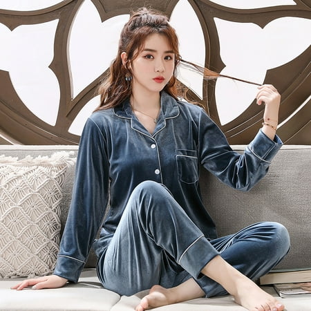 Levmjia Women s Pajamas Set Clearance Summer Plus Size Women s Autumn And Winter Long Sleeve Nightwear Leisure Wear
Levmjia Women s Pajamas Set Clearance Summer Plus Size Women s Autumn And Winter Long Sleeve Nightwear Leisure Wear
