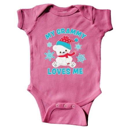 Inktastic Polar Bear My Grammy Loves Me in Santa Hat with Snowflakes Gift Baby Boy or Baby Girl Bodysuit
Inktastic Polar Bear My Grammy Loves Me in Santa Hat with Snowflakes Gift Baby Boy or Baby Girl Bodysuit