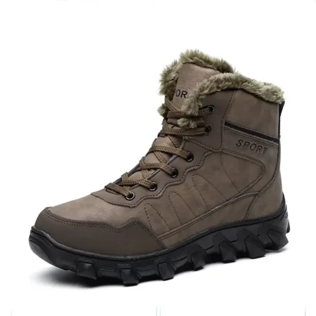 Men‘s Non Slip Warm Winter Snow Boots Outdoor Hiking Boots Plus Size High Top Running Shoes For Autumn & Winter
Men‘s Non Slip Warm Winter Snow Boots Outdoor Hiking Boots Plus Size High Top Running Shoes For Autumn & Winter