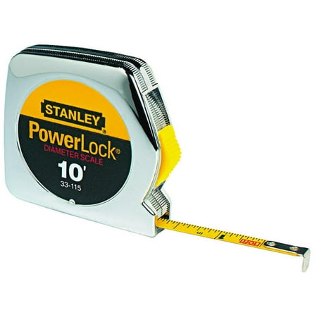 New Stanley 33-115 Powerlock 10 Foot By 1/4 Inch Wide Tape Rule Each