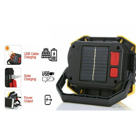 50W Solar COB LED Flashlight Rechargeable 2 Mode Emergency Work Light No Battery
50W Solar COB LED Flashlight Rechargeable 2 Mode Emergency Work Light No Battery
