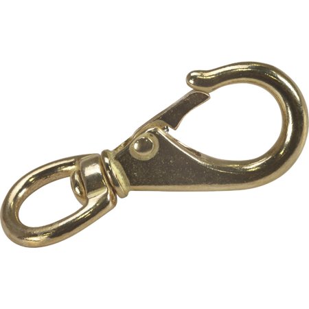 2PK Campbell Quick Swivel Round Eye 3-5/16 In. Snap 
2PK Campbell Quick Swivel Round Eye 3-5/16 In. Snap