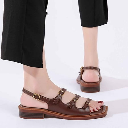 Kayannuo Womens Sandals Clearance Womens Fashion Women s Summer Sandals Fashion Casual One-button Flats Gifts for Women
Kayannuo Womens Sandals Clearance Womens Fashion Women s Summer Sandals Fashion Casual One-button Flats Gifts for Women