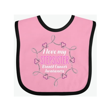 Inktastic I Love My Stepsister- Breast Cancer Awareness Gift Baby Boy or Baby Girl Bib
Inktastic I Love My Stepsister- Breast Cancer Awareness Gift Baby Boy or Baby Girl Bib