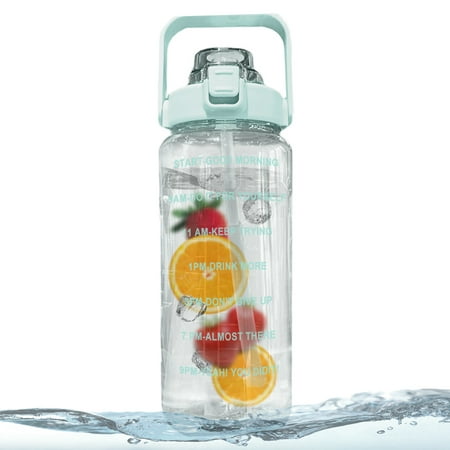 2000ml Water Bottle with Bounce Lid and Scale Large Capacity Water Jug Portable Drinking Bottle with Straw Sport Drink Mug for Travel Outdoor Home Office Use
2000ml Water Bottle with Bounce Lid and Scale Large Capacity Water Jug Portable Drinking Bottle with Straw Sport Drink Mug for Travel Outdoor Home Office Use