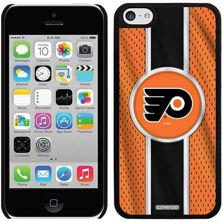 Philadelphia Flyers Jersey Stripe Design on iPhone 5c Thinshield Snap-On Case by Coveroo