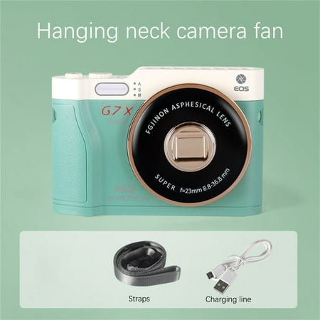 LHNFT Portable Mini Camera Neck Fan Handheld Mini Fan Large Battery Operated Small Personal Fan USB Rechargeable Eyelash Fan Summer Gifts for Men/Women Kids Girls Boys Home Outdoor Travel
LHNFT Portable Mini Camera Neck Fan Handheld Mini Fan Large Battery Operated Small Personal Fan USB Rechargeable Eyelash Fan Summer Gifts for Men/Women Kids Girls Boys Home Outdoor Travel