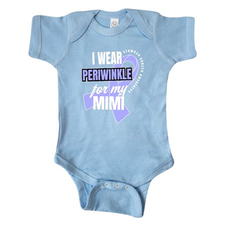 Inktastic I Wear Periwinkle For My Mimi Stomach Cancer Awareness Gift Baby Boy or Baby Girl Bodysuit
Inktastic I Wear Periwinkle For My Mimi Stomach Cancer Awareness Gift Baby Boy or Baby Girl Bodysuit