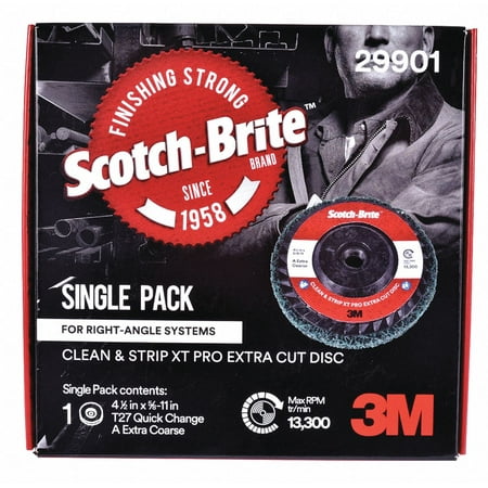 Scotch-Brite Quick Change Disc Non-Woven Shank Grn 7100176126