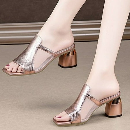 Cathalem Ladies Fish Wedge Mouth Breathable Strap Rhinestone Heel Shoes Sandals Flowers Buckle Women s Strap up Sandals for Women Gold 8
Cathalem Ladies Fish Wedge Mouth Breathable Strap Rhinestone Heel Shoes Sandals Flowers Buckle Women s Strap up Sandals for Women Gold 8