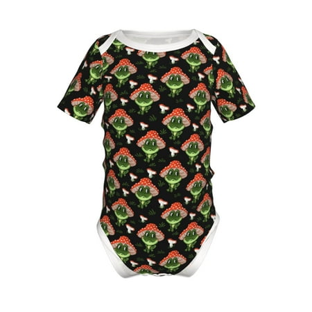 Coaee Frogs In Mushroom Hats for Soft Baby Short-Sleeve Bodysuit Baby Climbing Clothes Baby Girls Boys Bodysuit Romper-12 Months
Coaee Frogs In Mushroom Hats for Soft Baby Short-Sleeve Bodysuit Baby Climbing Clothes Baby Girls Boys Bodysuit Romper-12 Months