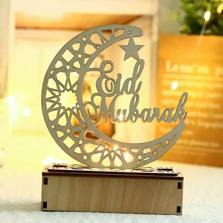 YUANHUILI Ramadan Decor Lightings Moon Star Creative Chic Nightlights for Eid Al Fitr (F)
YUANHUILI Ramadan Decor Lightings Moon Star Creative Chic Nightlights for Eid Al Fitr (F)