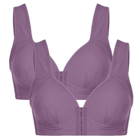 LWZWM Front Closure Bras for Women Plus Size Plus Size Front Buckle Comfortable Breathable No Underwire Bra Mom All Day Wear Bra Yoga Bra Purple XXXL
LWZWM Front Closure Bras for Women Plus Size Plus Size Front Buckle Comfortable Breathable No Underwire Bra Mom All Day Wear Bra Yoga Bra Purple XXXL