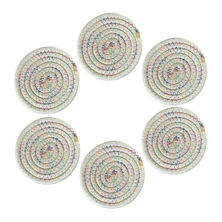 Clearance! Bbq Mat & Fire Mat Kaireo Placemat Colorful Light Grey Cotton Rope Woven Meal Mat Circular Cotton Thread Woven Cup Mat Pot Mat Kitchen Table Thickened Insulation Mat
Clearance! Bbq Mat & Fire Mat Kaireo Placemat Colorful Light Grey Cotton Rope Woven Meal Mat Circular Cotton Thread Woven Cup Mat Pot Mat Kitchen Table Thickened Insulation Mat