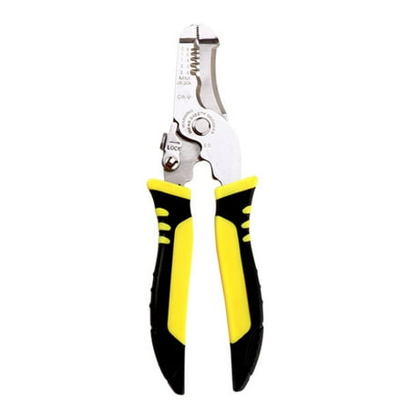 Multifunctional Wire Stripper Pliers Cable Cutter Crimping Stripping Hand Tool Rubber Handle for Electrician
Multifunctional Wire Stripper Pliers Cable Cutter Crimping Stripping Hand Tool Rubber Handle for Electrician