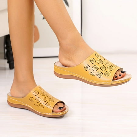 Aayomet Women Sandals Womens Shower Sandals Bathroom Slippers Non Slip Indoor Sandals Yellow 8.5
Aayomet Women Sandals Womens Shower Sandals Bathroom Slippers Non Slip Indoor Sandals Yellow 8.5