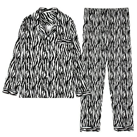 Womens Autumn 2 Pieces Colorful Pattern Long Sleeve Button Down Shirts and Loose Pants Pajamas Set Sleepwear Nightwear
Womens Autumn 2 Pieces Colorful Pattern Long Sleeve Button Down Shirts and Loose Pants Pajamas Set Sleepwear Nightwear