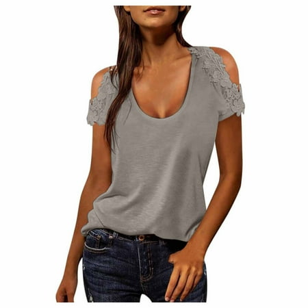 Qufokar Scrubs Undershirt Long Sleeve Women Womens Solid Color T Shirts Women Shirt Short Lace Sleeves Casual Blouse Tunic
Qufokar Scrubs Undershirt Long Sleeve Women Womens Solid Color T Shirts Women Shirt Short Lace Sleeves Casual Blouse Tunic