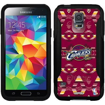 Cleveland Cavaliers Tribal Print Design on OtterBox Commuter Series Case for Samsung Galaxy S5