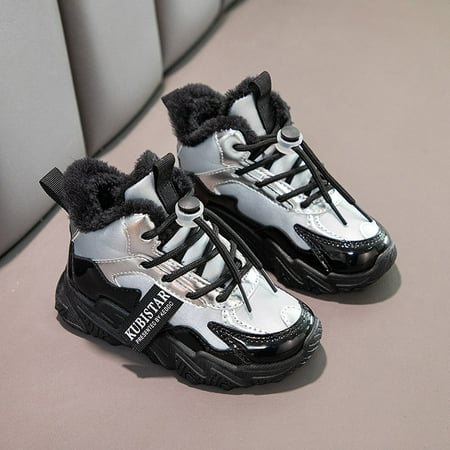 Girls Soft-soled Sneakers Non-slip Velvet High Top Running Shoes For Fall Winter New
Girls Soft-soled Sneakers Non-slip Velvet High Top Running Shoes For Fall Winter New