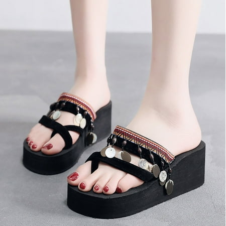Cathalem Slippers for Elderly Women Summer New Women Flat Slip On Sandals Outdoor Beach Shoes Casual Slides Fashion Rose Slippers Shoes Black 8
Cathalem Slippers for Elderly Women Summer New Women Flat Slip On Sandals Outdoor Beach Shoes Casual Slides Fashion Rose Slippers Shoes Black 8