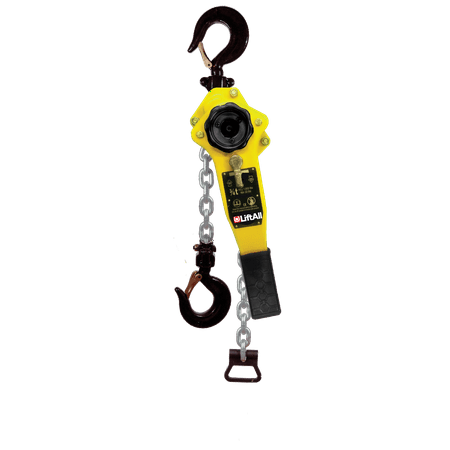 Lift-All 3 Ton Lever Chain Hoist 10-Ft. Lift
