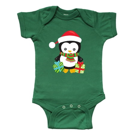Inktastic Christmas Penguin Penguin With Gifts Presents Gift Baby Boy or Baby Girl Bodysuit
Inktastic Christmas Penguin Penguin With Gifts Presents Gift Baby Boy or Baby Girl Bodysuit