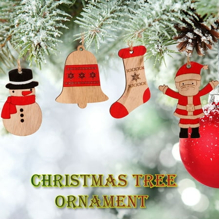 JERDAR Christmas Decorations Christmas Painted Wooden Pendant Decoration Supplies Tree Pendant Color Mixing
JERDAR Christmas Decorations Christmas Painted Wooden Pendant Decoration Supplies Tree Pendant Color Mixing
