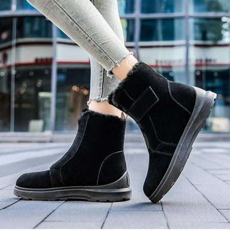 Babysbule Womens Winter Boots ShoesWomen s Winter Ankle Boots Women s Winter Shoes Women s Snow Boots Warm Plush Shoes Women s Size