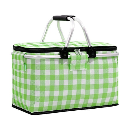 harmtty Picnic Food Basket Folding Oil-proof Waterproof Large Capacity Oxford Cloth Aluminum Film Ice Basket Picnic Supplies
harmtty Picnic Food Basket Folding Oil-proof Waterproof Large Capacity Oxford Cloth Aluminum Film Ice Basket Picnic Supplies