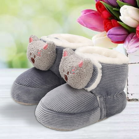 Cathalem Rhinestone Baby Girl Shoes Baby Girls Boys Cotton Booties Winter Warm Name Brand Shoes Grey 12 Months
Cathalem Rhinestone Baby Girl Shoes Baby Girls Boys Cotton Booties Winter Warm Name Brand Shoes Grey 12 Months