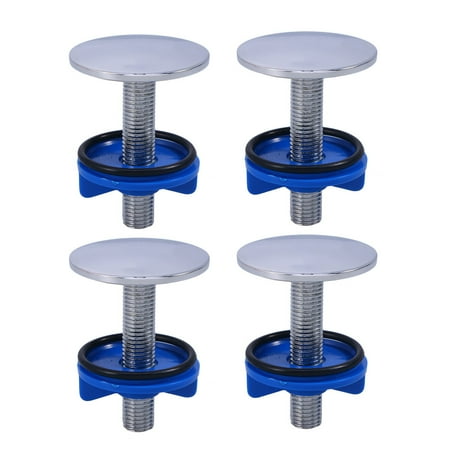 sink hole cover 4 Pcs Stainless Steel Kitchen Sink Tap Hole Cover Kitchen Faucet Hole Cover Soap Dispenser Decorative Cover Blue