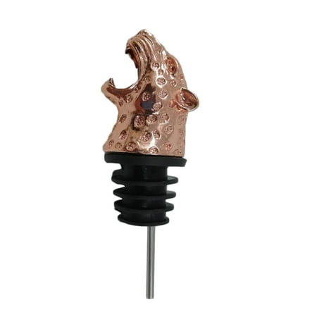 Alloy Leopard Head Wine Pourer Animal Bottle Stopper Creative Wine Aerator Wine Bottle Caps Party Favors for Bar Party Restauran
Alloy Leopard Head Wine Pourer Animal Bottle Stopper Creative Wine Aerator Wine Bottle Caps Party Favors for Bar Party Restauran