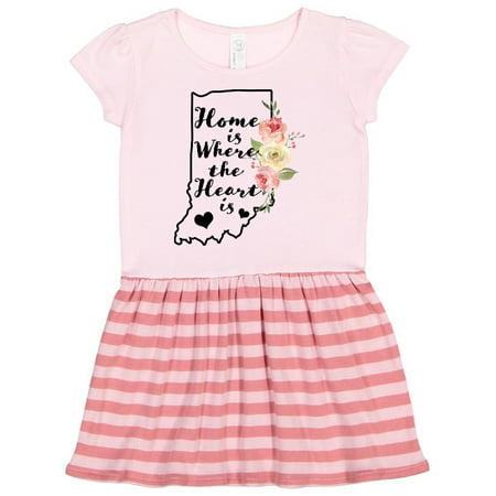 Inktastic Indiana Home is Where the Heart is with Watercolor Floral Gift Toddler Girl Dress
Inktastic Indiana Home is Where the Heart is with Watercolor Floral Gift Toddler Girl Dress