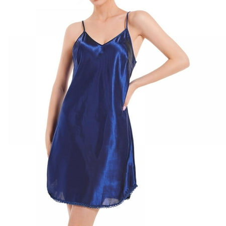 Women s Nightgown V Neck Ladies Spaghetti Strap Sleepwear Pajama Sleeveless Comfy Lightweight Nightdress
Women s Nightgown V Neck Ladies Spaghetti Strap Sleepwear Pajama Sleeveless Comfy Lightweight Nightdress