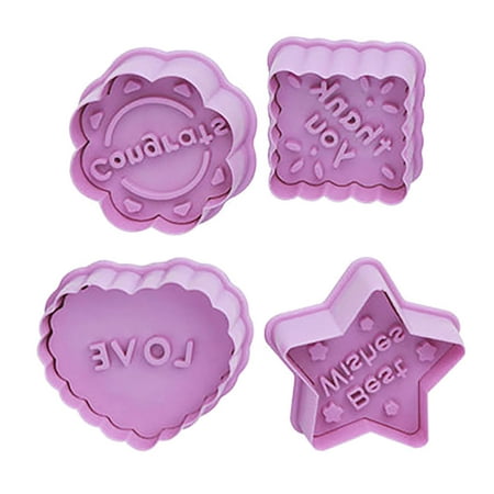 meijuhuga Cookie Stamp Cartoons Pattern 4Pcs/Set Embosser Stencil Mould Reusable Premium Cooking Tools
meijuhuga Cookie Stamp Cartoons Pattern 4Pcs/Set Embosser Stencil Mould Reusable Premium Cooking Tools