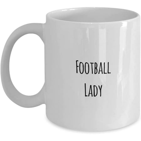 Football Lady Sports Coffee Mug Awesome Sport Present Idea