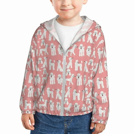Zeuib Cute Poodle Dog Print Girls & Boys Sun Protection Hoodie with UPF 50+ Children’s Quick-Dry Jacket Perfect for Outdoor Activities-5 Years
Zeuib Cute Poodle Dog Print Girls & Boys Sun Protection Hoodie with UPF 50+ Children’s Quick-Dry Jacket Perfect for Outdoor Activities-5 Years