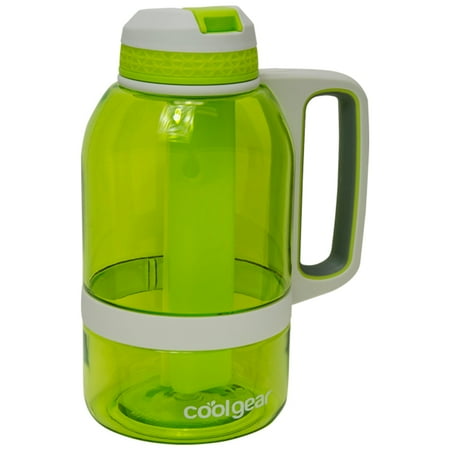 COOL GEAR 64 oz System Sports Water Bottle with Freezer Stick and Handle | Durable Shatter Resistant Tritan™ Material Colored Water Bottle
COOL GEAR 64 oz System Sports Water Bottle with Freezer Stick and Handle | Durable Shatter Resistant Tritan™ Material Colored Water Bottle