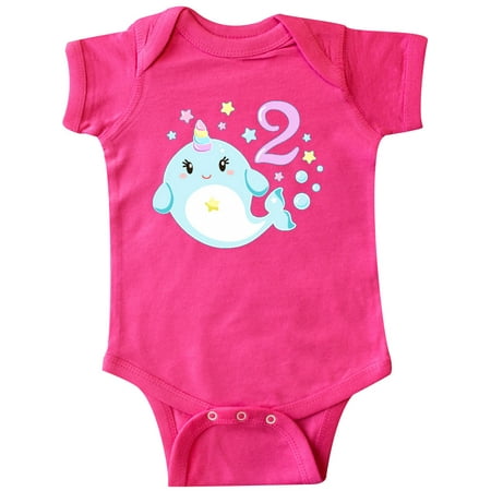 Inktastic Happy 2nd Birthday with Cute Narwhal Stars and Bubbles Gift Baby Boy or Baby Girl Bodysuit
Inktastic Happy 2nd Birthday with Cute Narwhal Stars and Bubbles Gift Baby Boy or Baby Girl Bodysuit