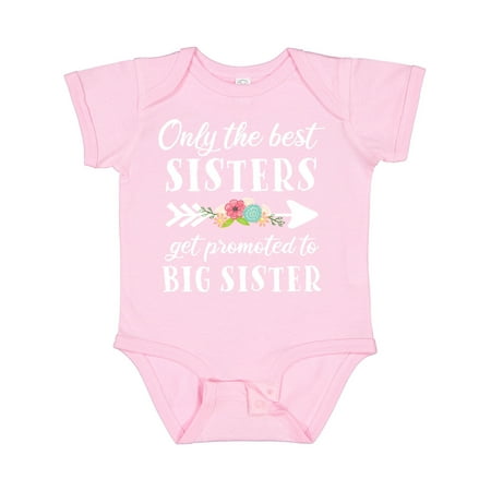Inktastic Only the Best Sisters Get Promoted to Big Sister with Flower Gift Baby Boy or Baby Girl Bodysuit
Inktastic Only the Best Sisters Get Promoted to Big Sister with Flower Gift Baby Boy or Baby Girl Bodysuit