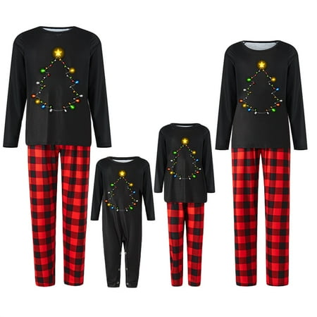 JBEELATE Holiday Family Pajamas Matching Sets Christmas PJs Xmas Tree Printed Plaid Pants Sleepwear
JBEELATE Holiday Family Pajamas Matching Sets Christmas PJs Xmas Tree Printed Plaid Pants Sleepwear