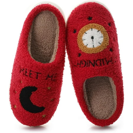 Mens Soft Warm Fuzzy House Slides Slippers for Womens Memory Foam Lightweight Slip-on Slippers Indoor Outdoor
Mens Soft Warm Fuzzy House Slides Slippers for Womens Memory Foam Lightweight Slip-on Slippers Indoor Outdoor