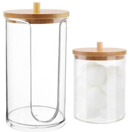 2 Pack Acrylic Bathroom Cup Dispenser Holder for Disposable Paper Cup with Bamboo Lid Holder Dispenser for Cotton Ball for Bathroom Guest Room Counter
2 Pack Acrylic Bathroom Cup Dispenser Holder for Disposable Paper Cup with Bamboo Lid Holder Dispenser for Cotton Ball for Bathroom Guest Room Counter