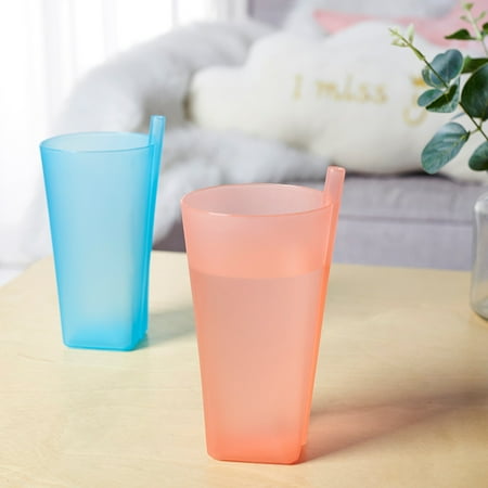 Hesroicy 2Pcs Water Mug with Straw Multifunctional Plastic Kids Water Sippy Mug for School
Hesroicy 2Pcs Water Mug with Straw Multifunctional Plastic Kids Water Sippy Mug for School