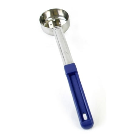 2 Oz. Plastic Two-Piece Handle Portioner Perforated Blue Pack of 6